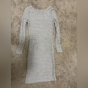 A New Day Light Gray Knit Sweater